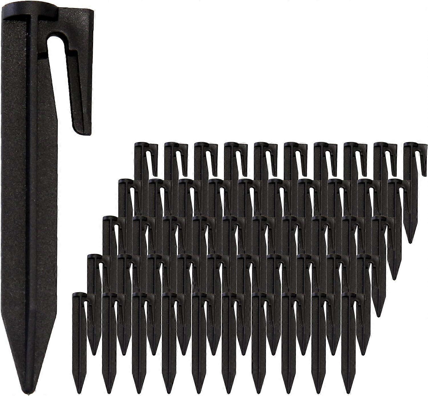 Robot lawn mower with spikes and hooks set of 100 Attachment for robot lawn mower Guide wire Cable holder Robot lawn mower Ground anchor stake for per