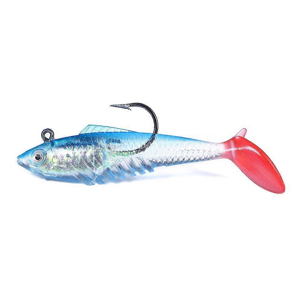 6 Piece Soft Realistic Bionic Fishing Lure Set for Bass and Trout in Freshwater and Saltwater, Durable and High-Quality