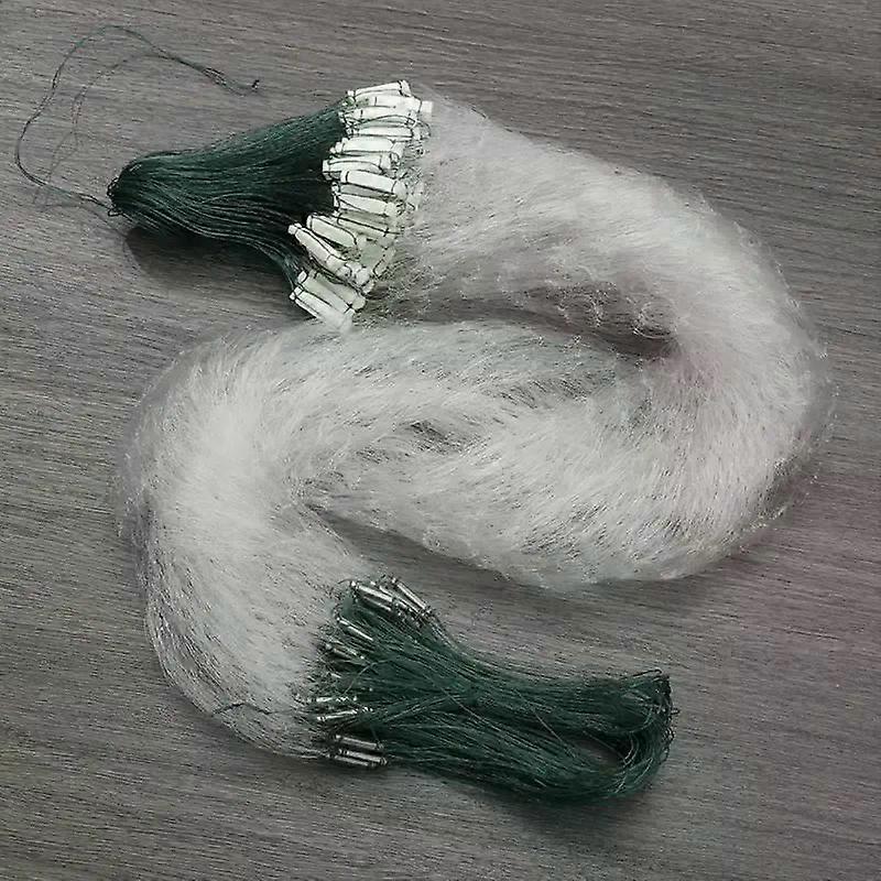 1Pc 8-50M Durable Fishing Net Hand Cast Fish Mesh Trap Outdoor Single Fishing Net Monofilament Gill Net Netting Fishing Tackle