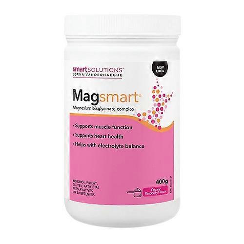 Smart Solutions MAGsmart Powder Organic Raspberry, 400 Grams