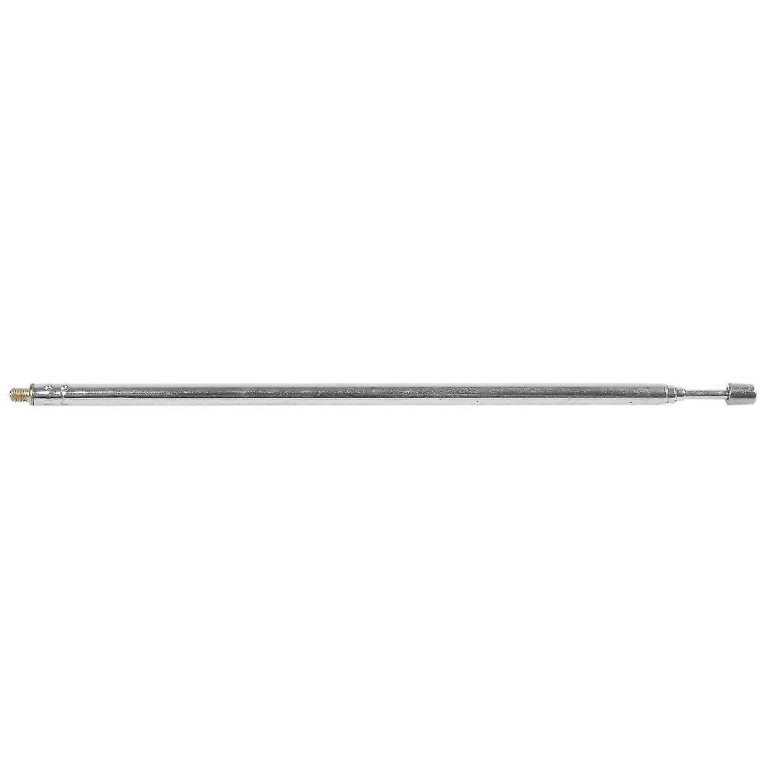 Pack De 3 Antenas Telescópicas Qoekacy Para Transmisores RC, Longitud 43.5cm, 4 Secciones, De Acero Inoxidable Y Latón, Color Plata