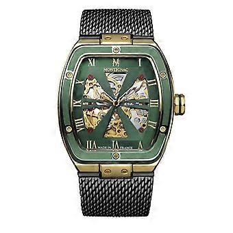 Montignac Men's Watch - MOW1106 Black Leather Strap