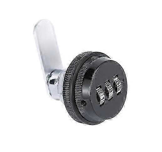 Combination Lock 3-digit Password Security Padlock Keyless Cam Lock For Cabinet Locker Drawer Letter Box Locks