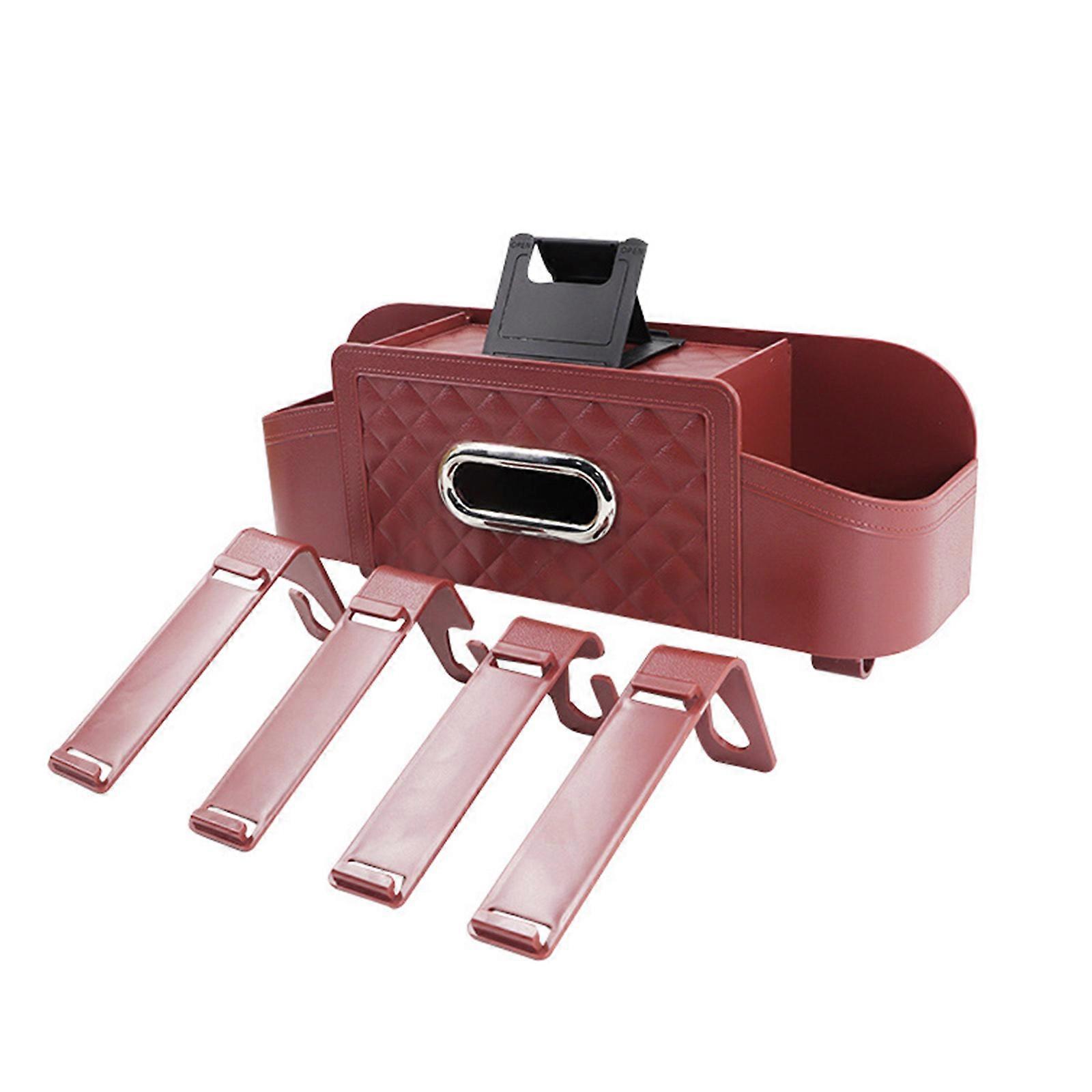 Car Seat Back Multi-functional Storage Box Arrangement Garbage Hanging Bag Backrest Convenient Organizer Interior Decor