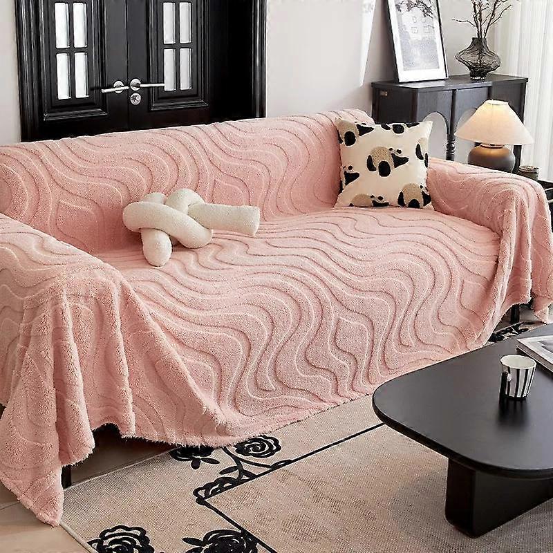 Modern Simple Style Dust Cover Winter Thick Plush Warm Sandals Cover Towel Non-slip Cloth Towel Combination Sandals