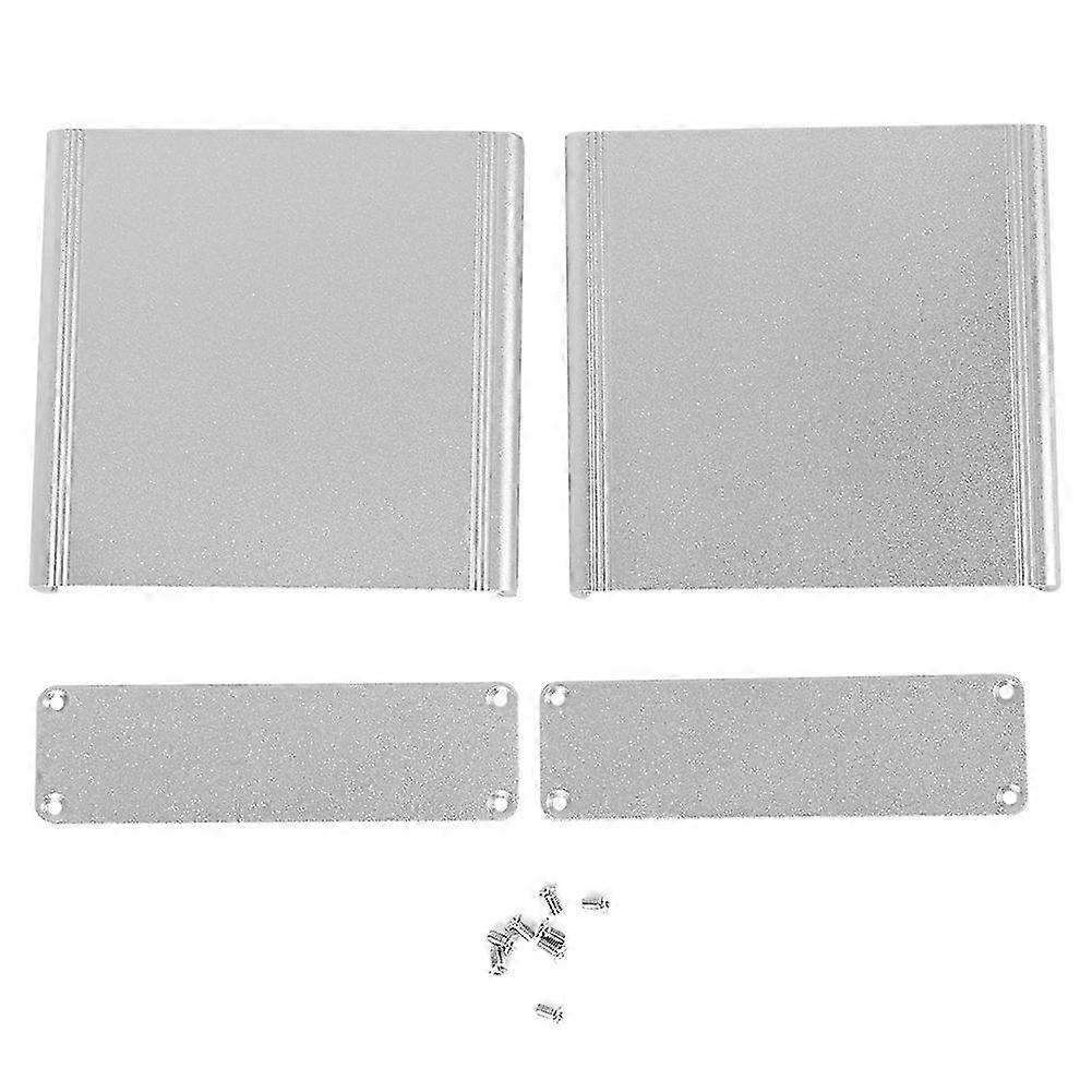 Alumínio Shell PCB Junction Box Acessório Elétrico Areia Prata Dissipação de Calor Tipo Split