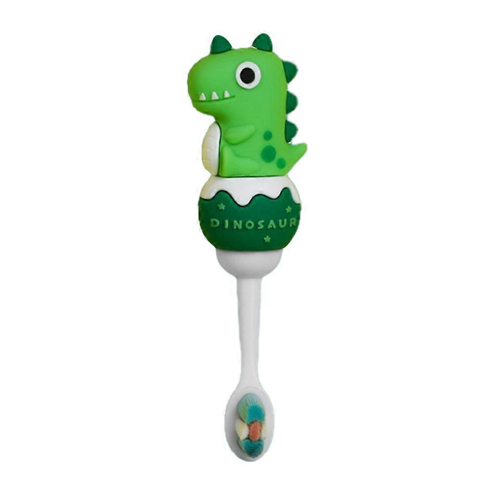 Dinosaur-Themed Kids Toothbrush, Cloud-Soft Brushing Experience, Soft Bristles
