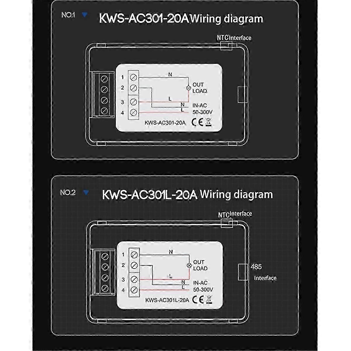 Digital Display Current Voltmeter 50-300V AC Wattmeter Multifunction Electric Meter Power Detector JN