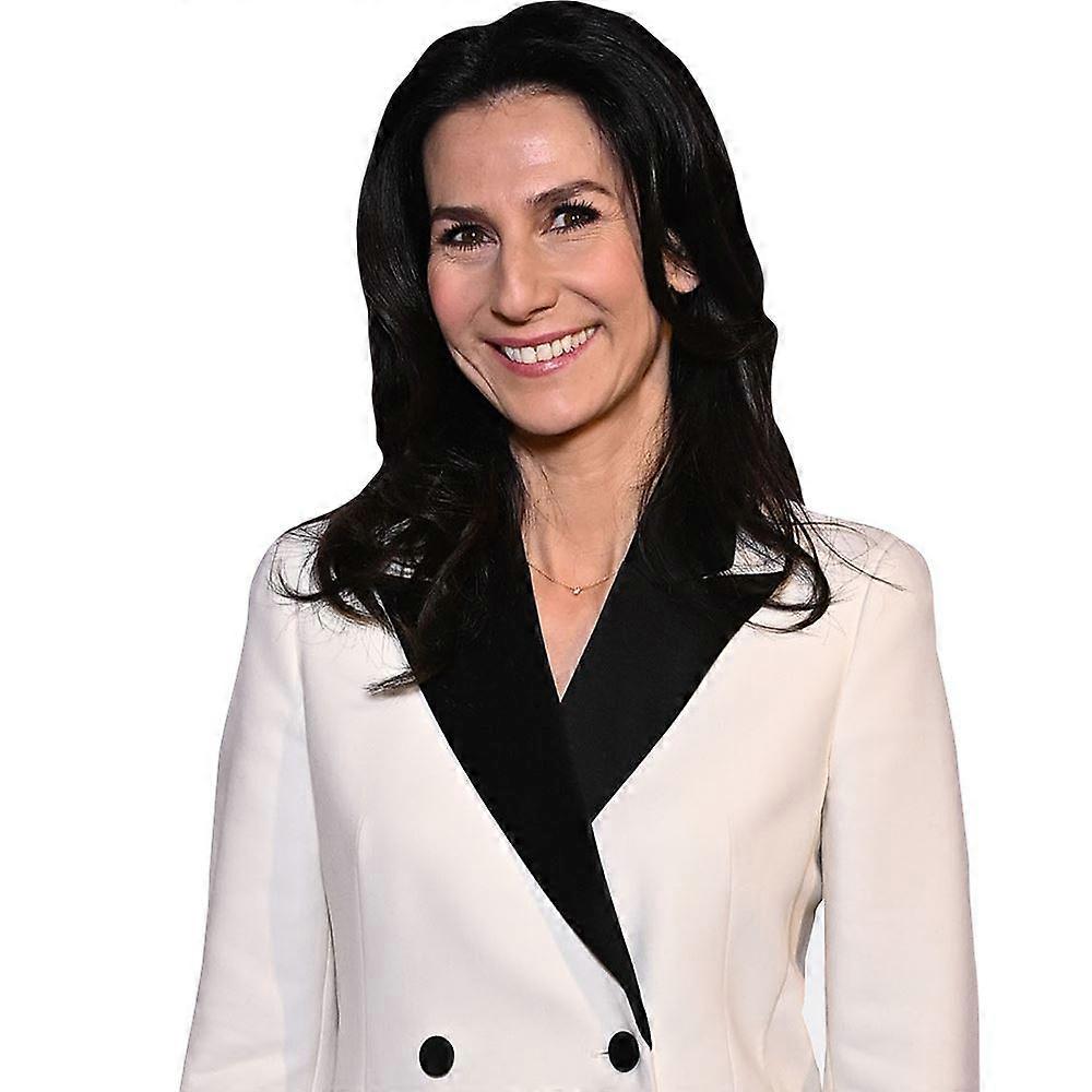 Marie Drucker (White Suit) Half Body Buddy Cutout