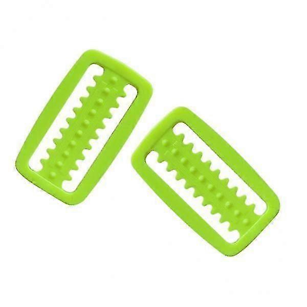 5x2 Pieces Scuba Diving Weight Belt Keeper for Standard 5cm Webbing Yellow