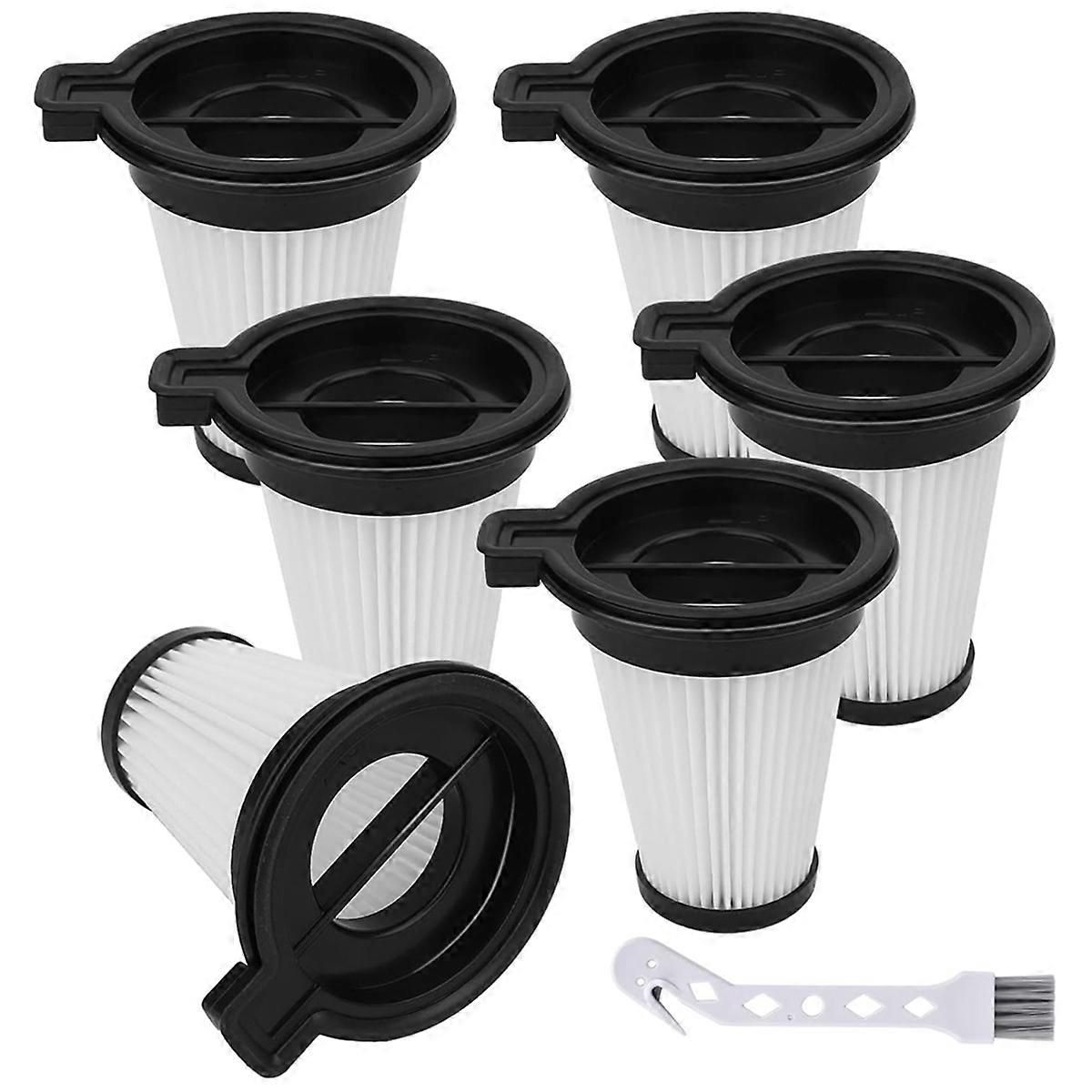 6 Pcs for NEW430BL / ED12 Vacuum Cleaner Replacement Parts Main Roller Brush and Sponges Filters