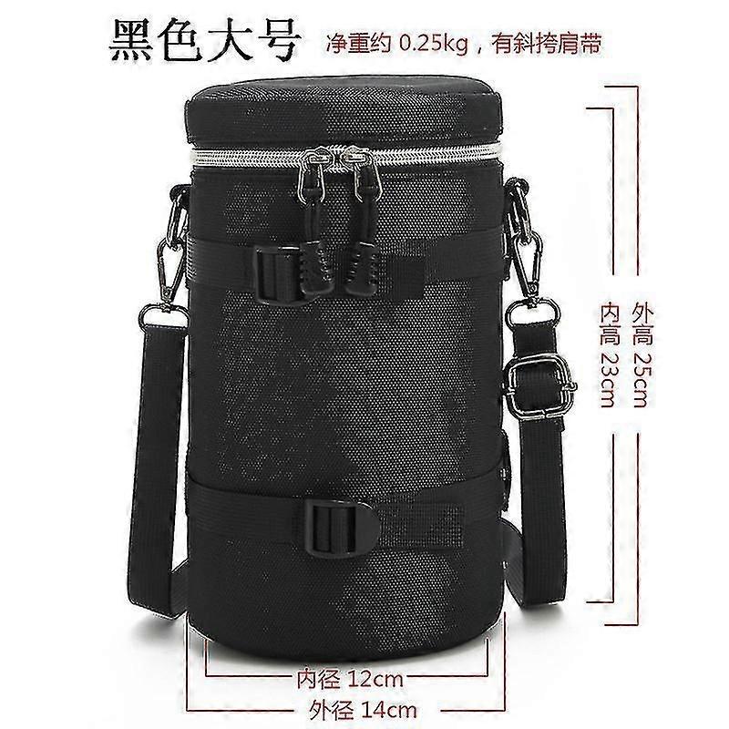 Kieszenie na obiektyw Wodoodporna torba na obiektyw absorbujący wstrząsy Obiektyw Obudowa obiektywu Obiektyw aparatu Torba ochronna do Canon Nikon Tamron