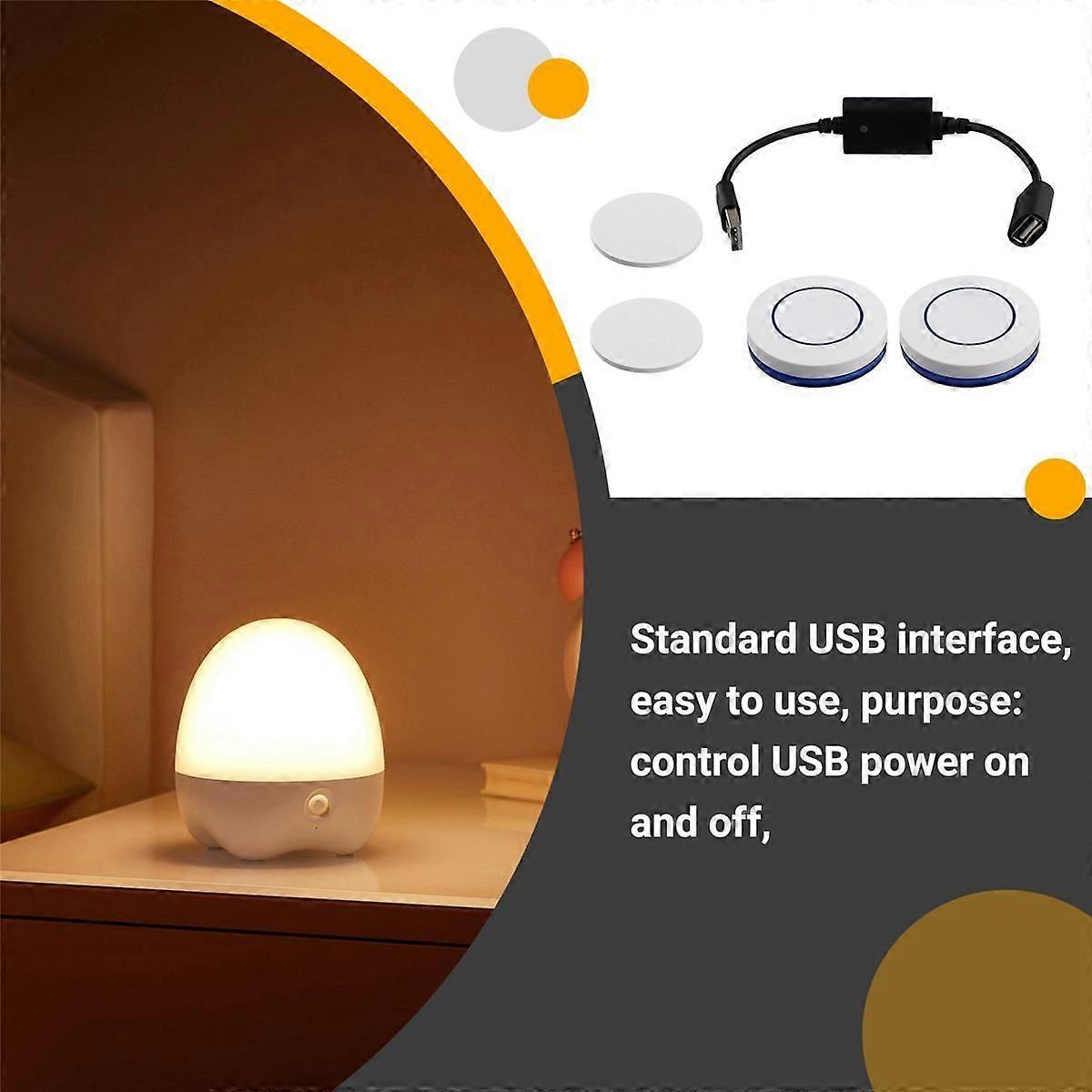 DC 5V Wireless RF Remote Control Switch Driver Power on OFF for USB LED ...