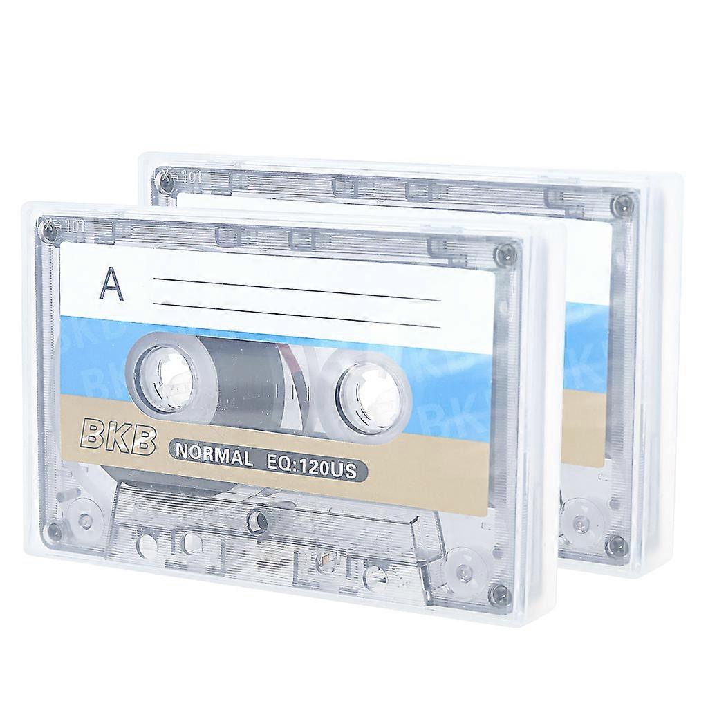 Cassette Blank Tape Player Empty 60 Minutes Magnetic Tape Recording for Speech Music Recording Standard Empty Tape  A