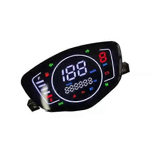 Motorbike LED Digital Speedometer Tachometer Odometer Modification Electronic for Yamaha LC 135 Replace Parts High Quality
