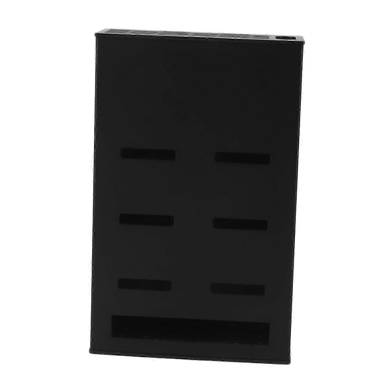 Aluminum Wall-Mounted Multipurpose Kitchen Knife Rack with Knife Slots