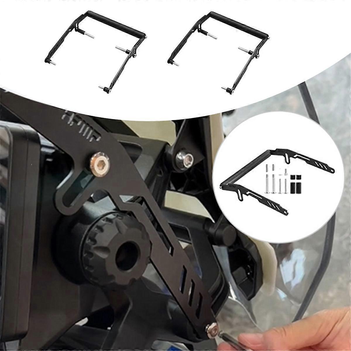 2Pcs Motorcycle Navigation Bracket for 368G
