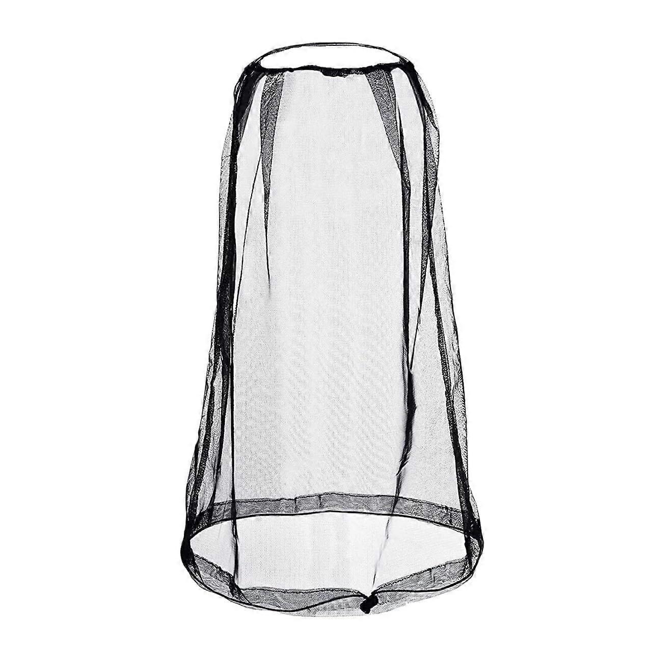 4PC Insect net Head Mosquito net, Beekeeper hat Mosquito net, Fishing mask(46 53CM)