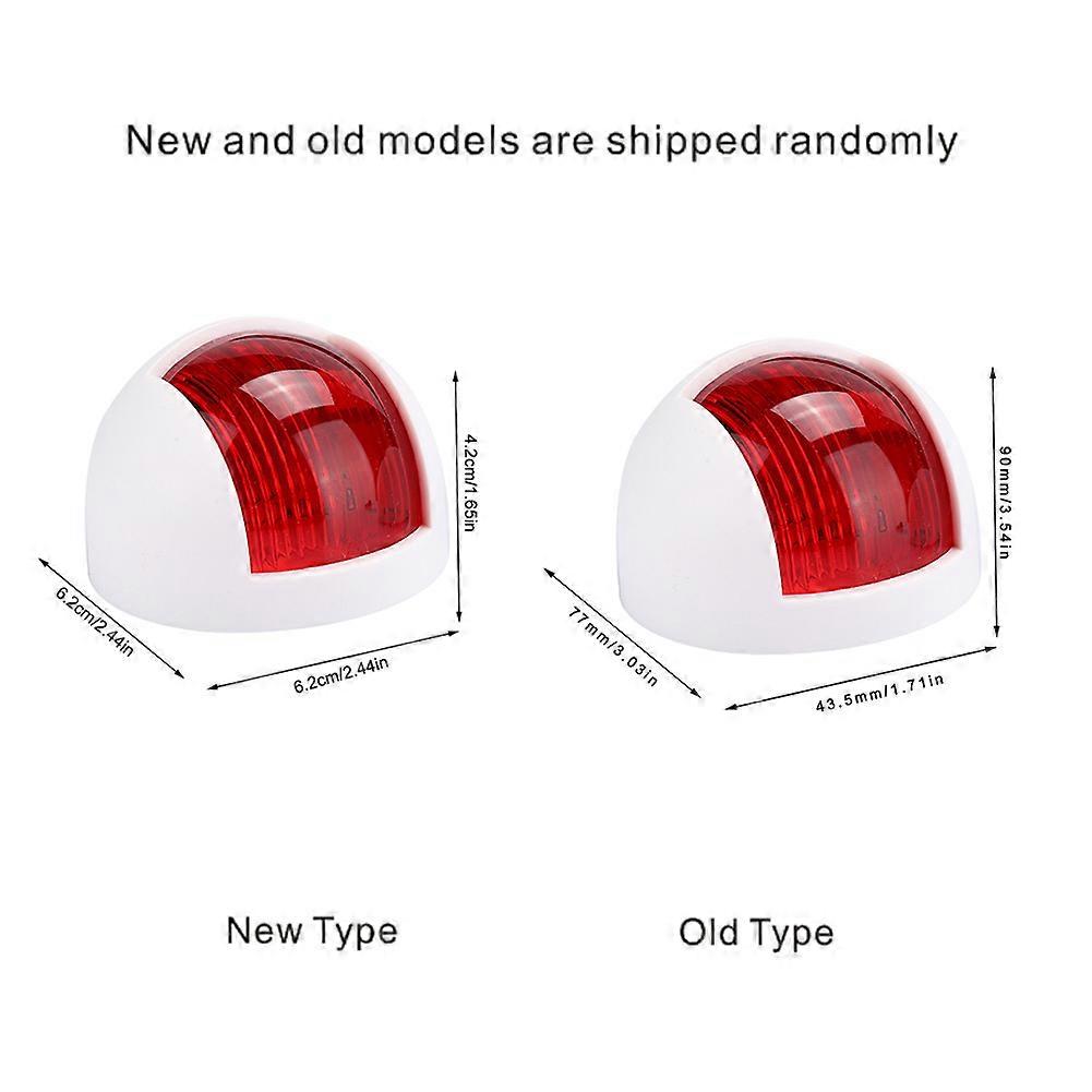 2Pcs Wasserdichte LED Boot Navigation Lichter 12V 24V Rot Grün