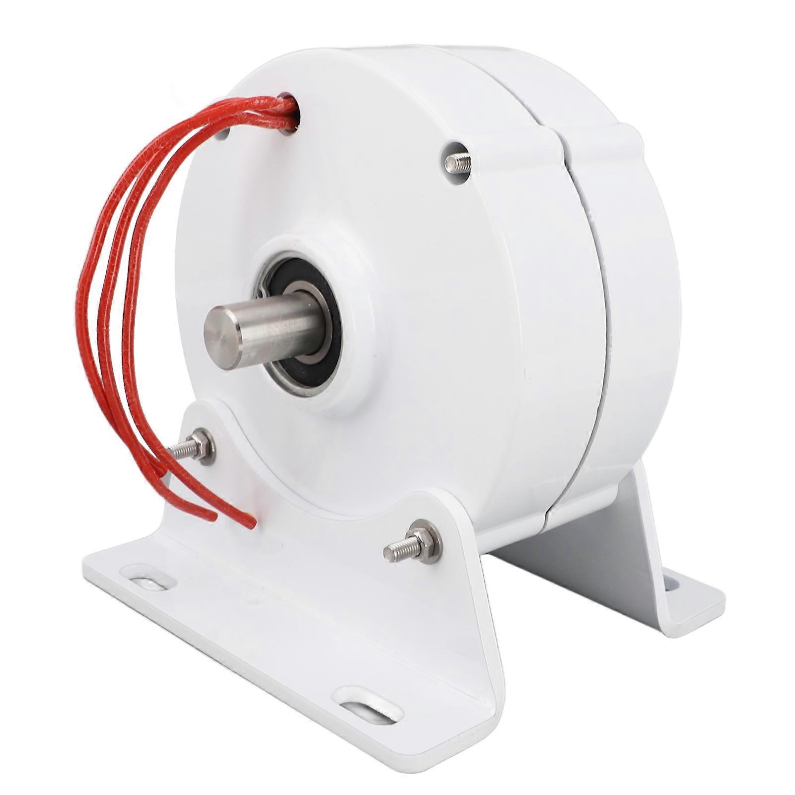Générateur à aimant permanent, double arbre, 24 V, triphasé, synchrone, alternateur avec base pour éolienne 200 W