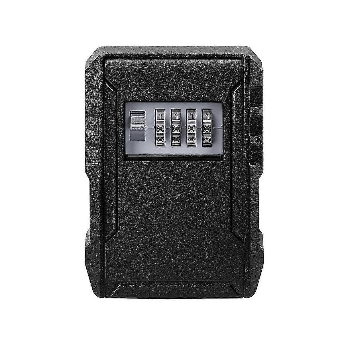 4-Digit Wall Mount Password Key Box Waterproof Safe