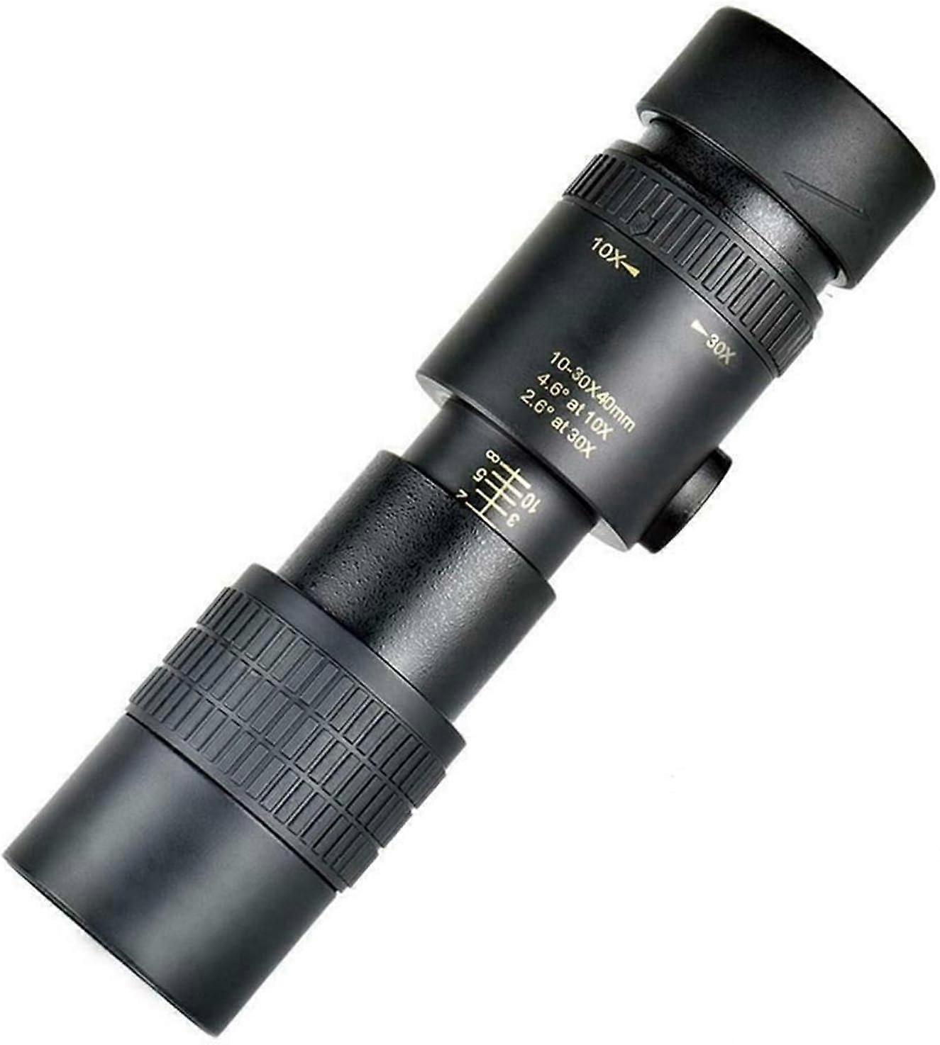 Monocular Metal Monocular Telescope 10 - 300x40mm Zoom Supports Smartphone Take Pictures