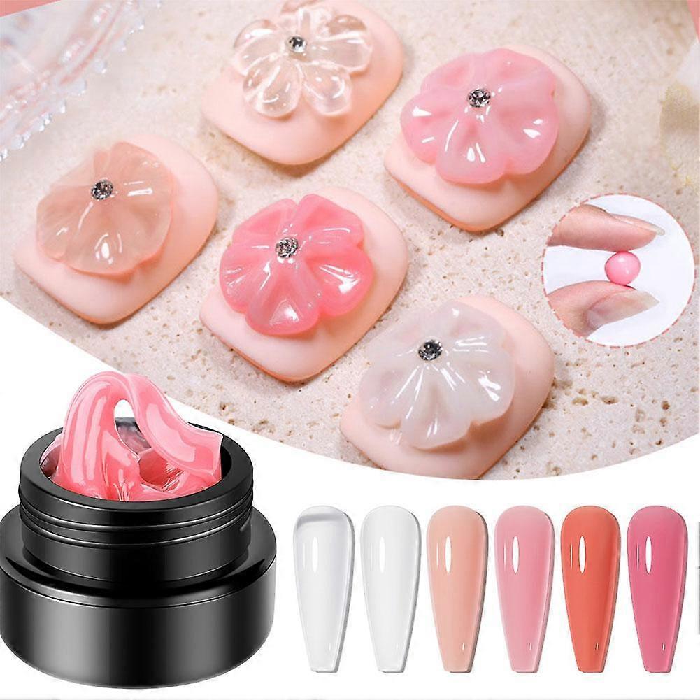 Nail Carving Solid-Glue Nail Extension Gel Solid-Sculpture Shaping Nail Patches