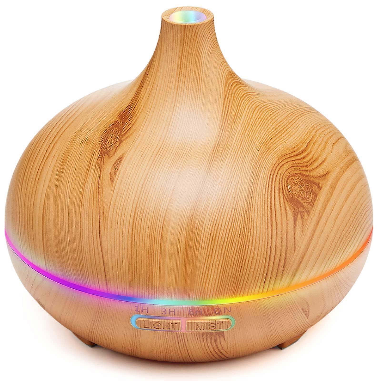 Essential oil large room aroma diffuser, office essential oil diffusers for home ren, silent ambient light