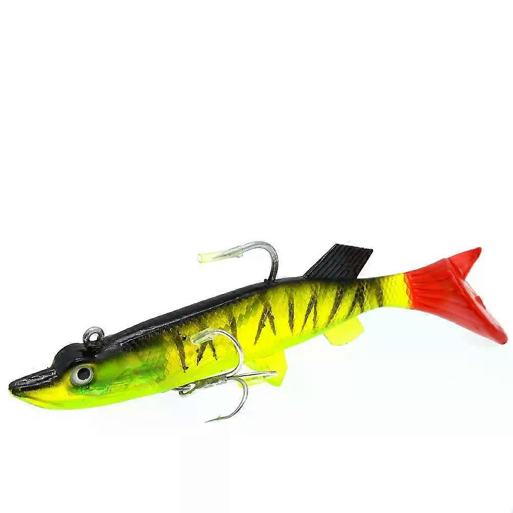 Köder Soft Fish Beautiful Swimming Soft Bait Gewicht 18 Gramm Angelausrüstung Fake Fish Bait Starker Fischköder Köder Köder Scharfer Haken