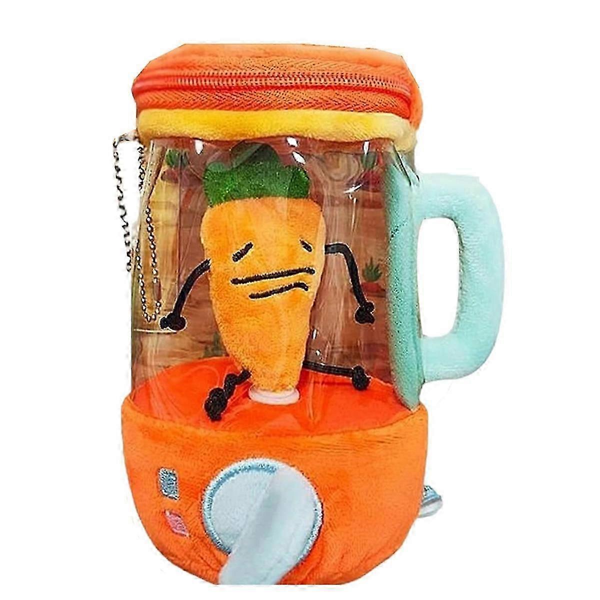 Plush Carrot Juicer Toy, Carrot Juicer Plush Toy