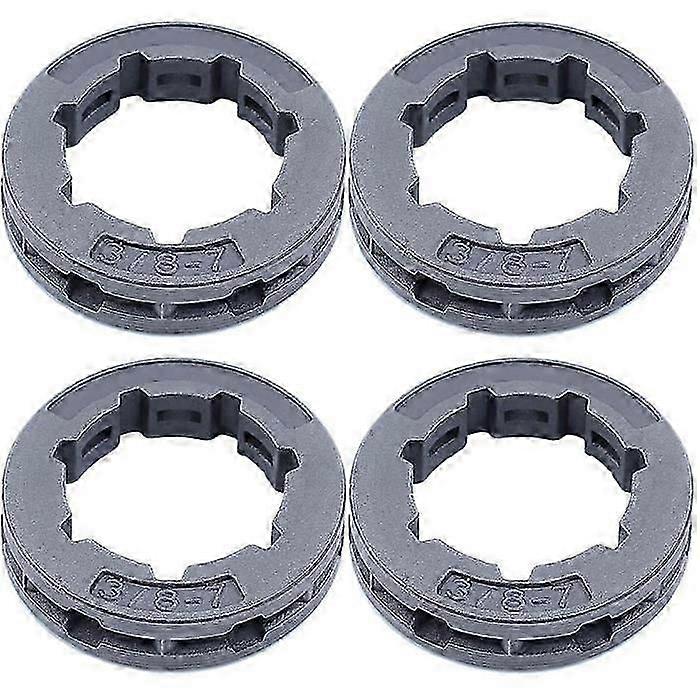4pcs Sprocket Clutch Chain Drive 3/8" Rim Compatible With Echo CS600P 682100 Replace Compatible With Oregon 68210 -cdsx