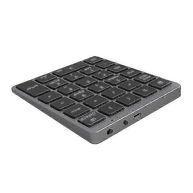 Bluetooth Numeric Keypad Protable Aluminium Alloy Wireless Keyboard Cover For Ipad Android Windows Phone Mackbook Tablet