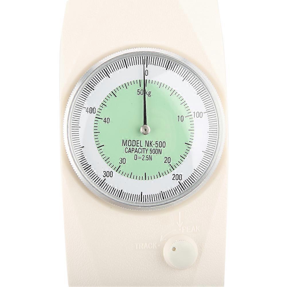 500N Analoger Dynamometer Kraftmessgerät Tester Push Pull Kraftmessgerät