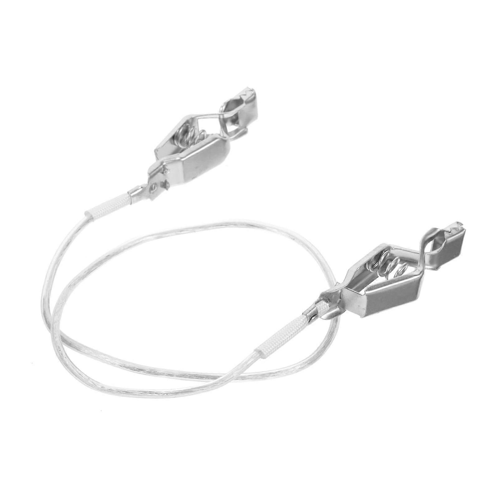 Gjerde Kroppsledning Tilkoblingsledning Gjerdeenhet Ledning Pin Plugg Folie Kropp Wire Gjerder Håndledning, Foliehode Klips Line