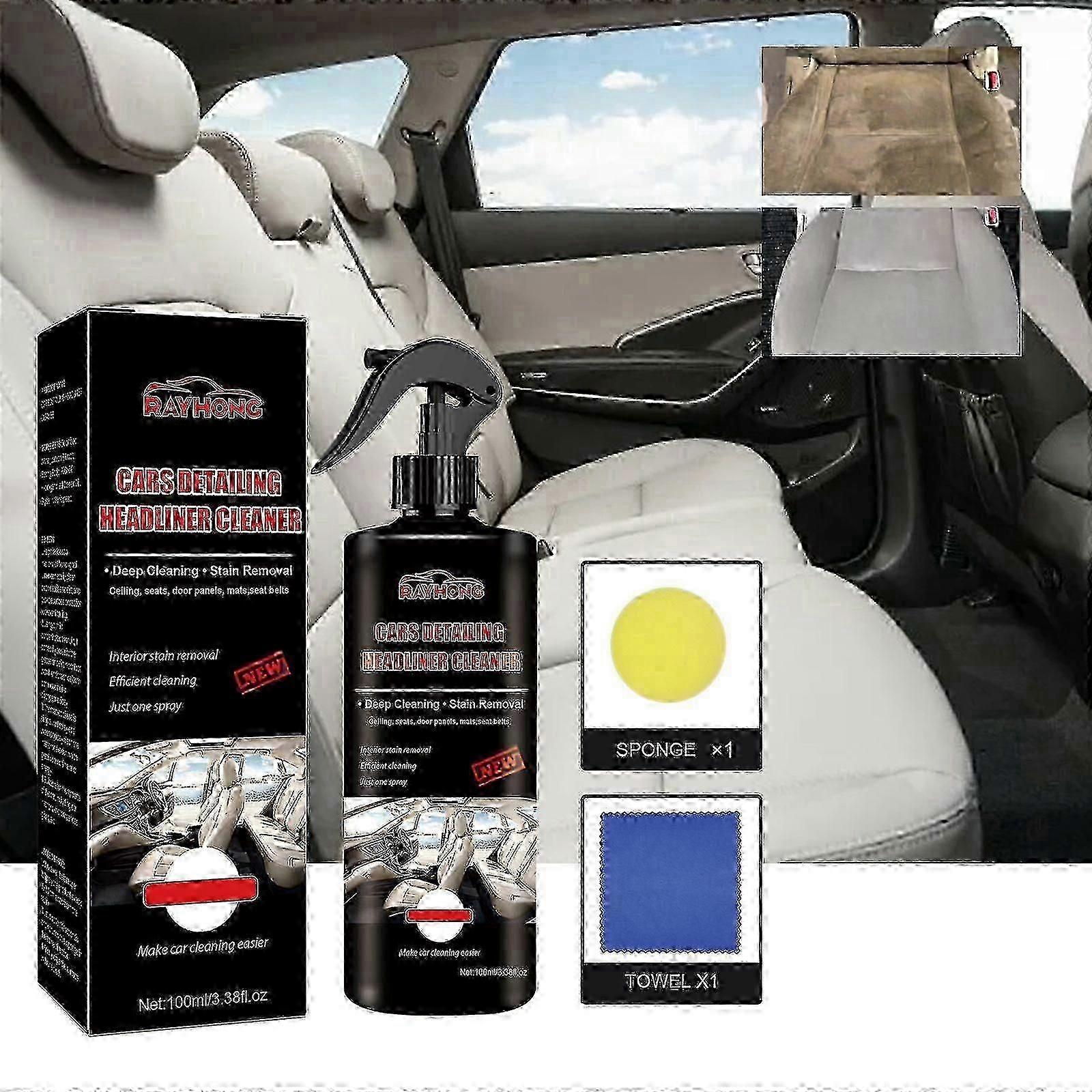 Interior Retreader, Automotive Interior Maintenance Special Decontamination Cleaning Multi-Functional Cleaner