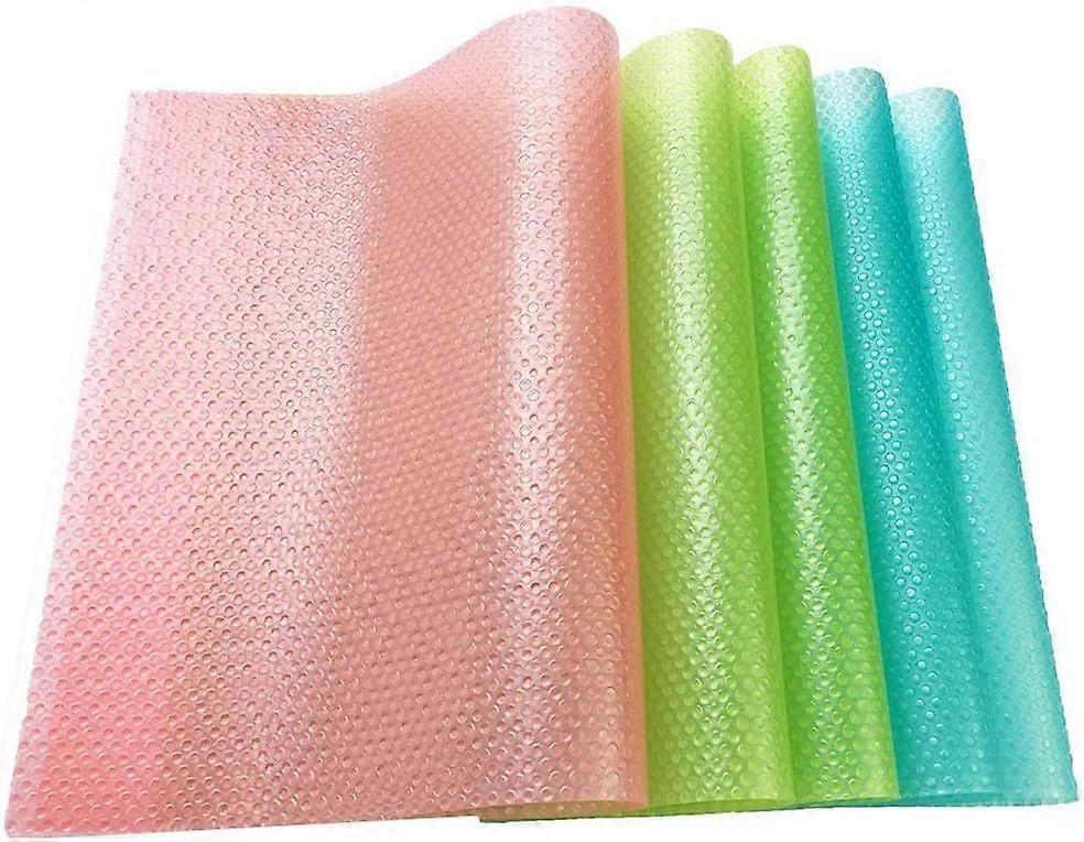 5PCS Refrigerator Mats Washable Refrigerator Mats