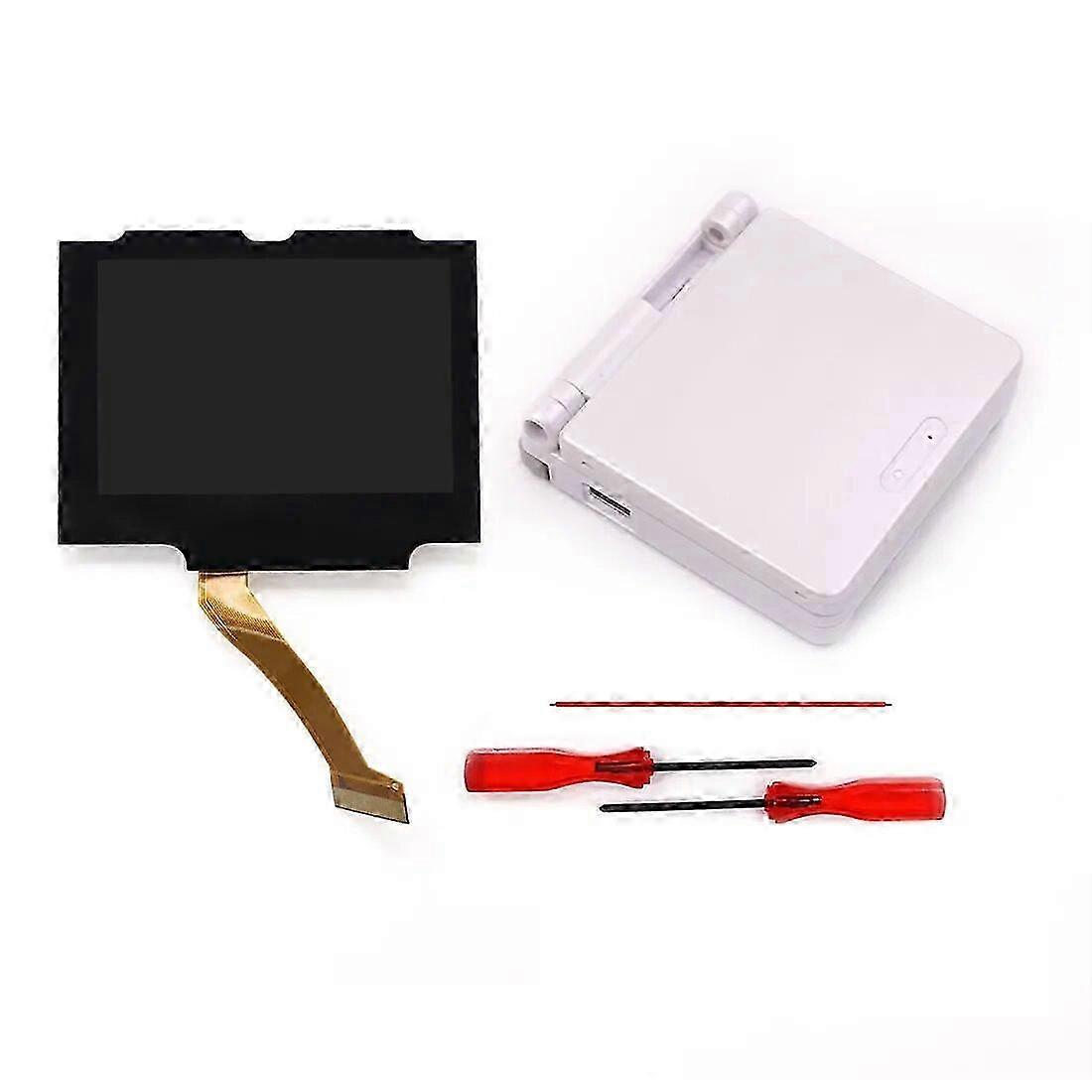 V5 Drop In Pre Laminated 720x480 Retro Pixel IPS LCD For GBA SP Backlight LCD For GBA SP Console No Need to Cuting Shell hwy