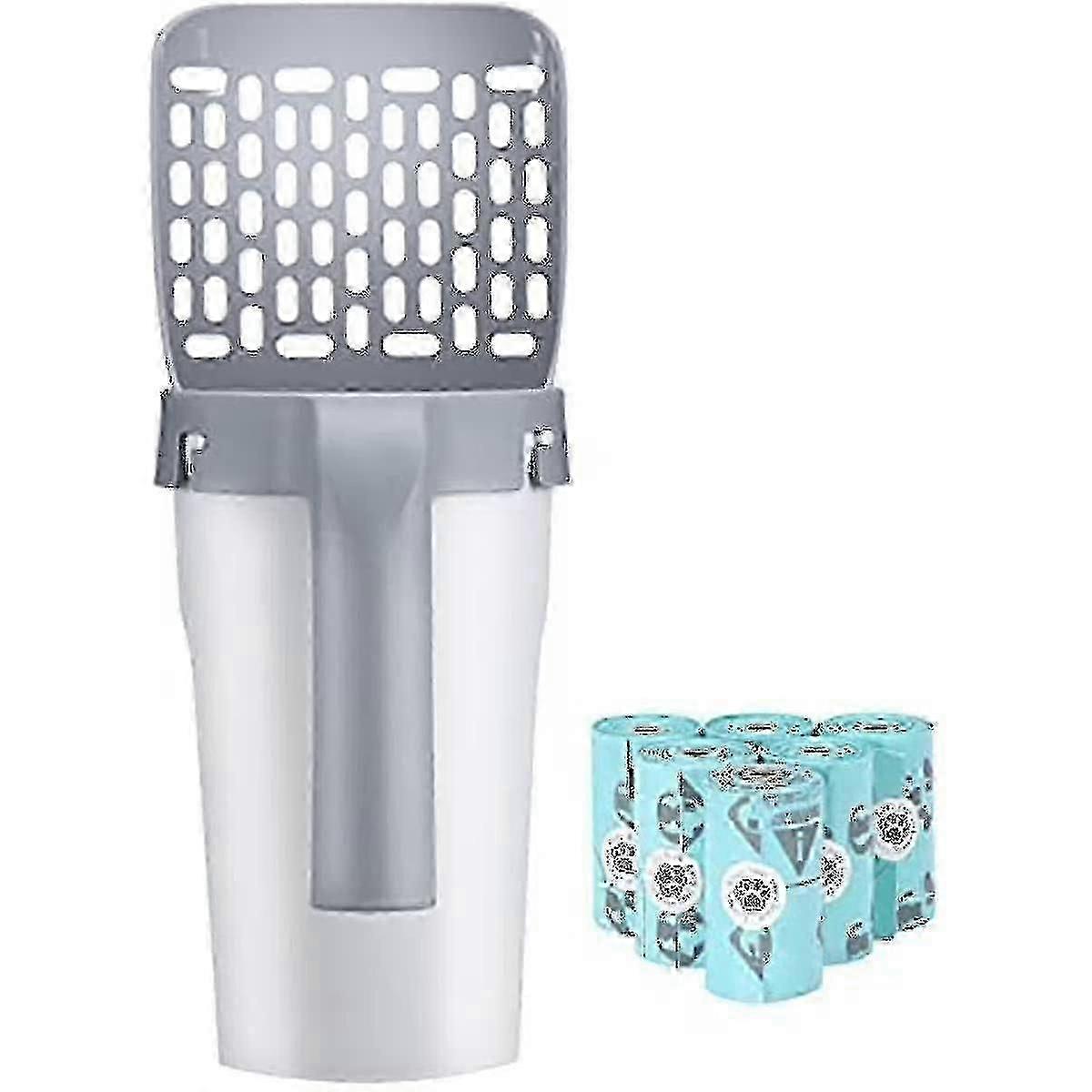 Cat Litter Scoop With Waste Bag -CN