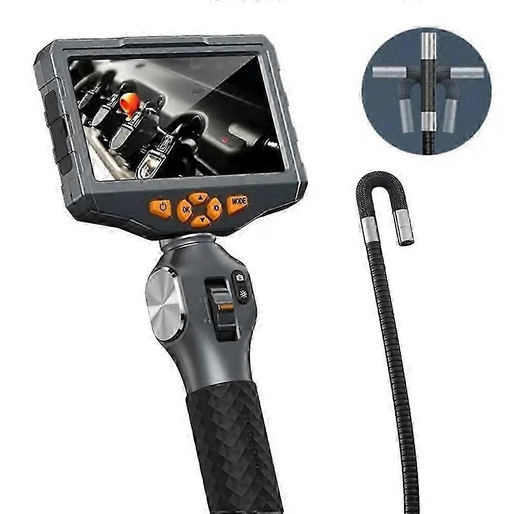 Teslong Td500 8.5mm Rotatable Lens 1.55m Wire 5.0-inch Screen Endoscope Pipe Inspection Camera