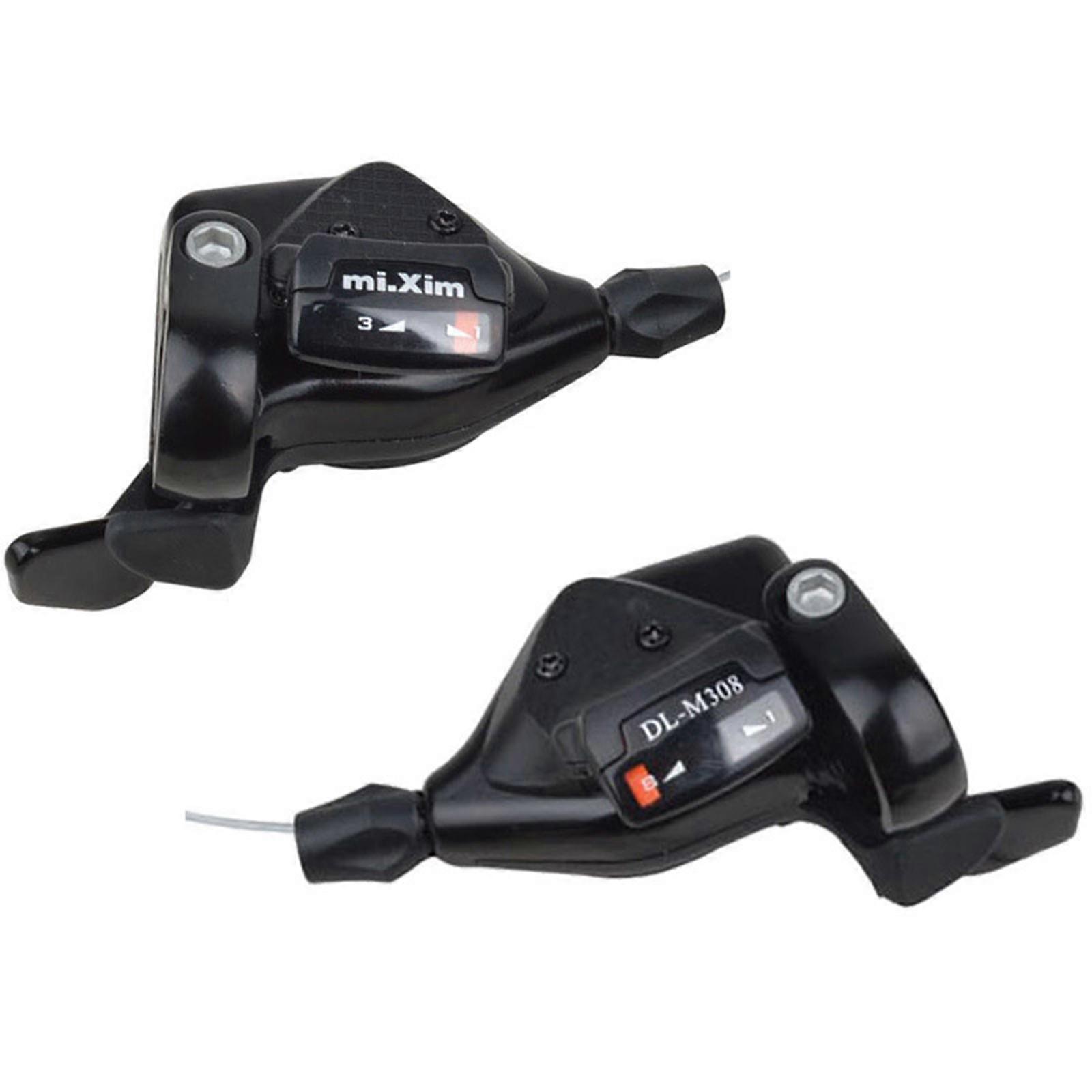 2x Bike Shifters Parts Bike Αριστερός δεξιός μοχλός φρένου για πτυσσόμενο ποδήλατο εξωτερικού χώρου
