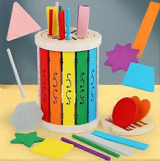 1 Set Color Sorting Toy Toddler Playroom Essentials Baby Sorting Cup Cartoon Color Classification Cup Fine Motor Skills Toy For Toddlers