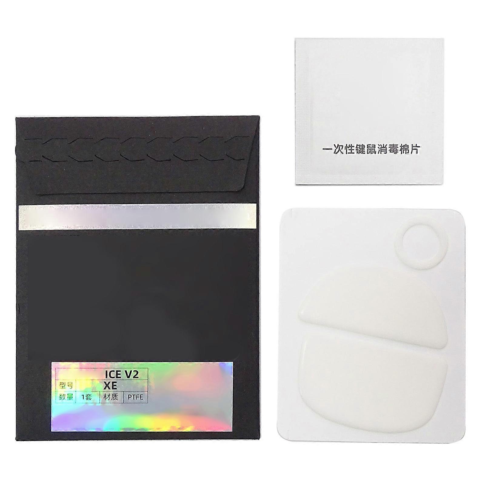 1Set Esportstiger Ice Mouse Feet Stickers Pad Mouse Skates Gildes for VAXEE XE Mouse Glides Curveds Edges Multicolor