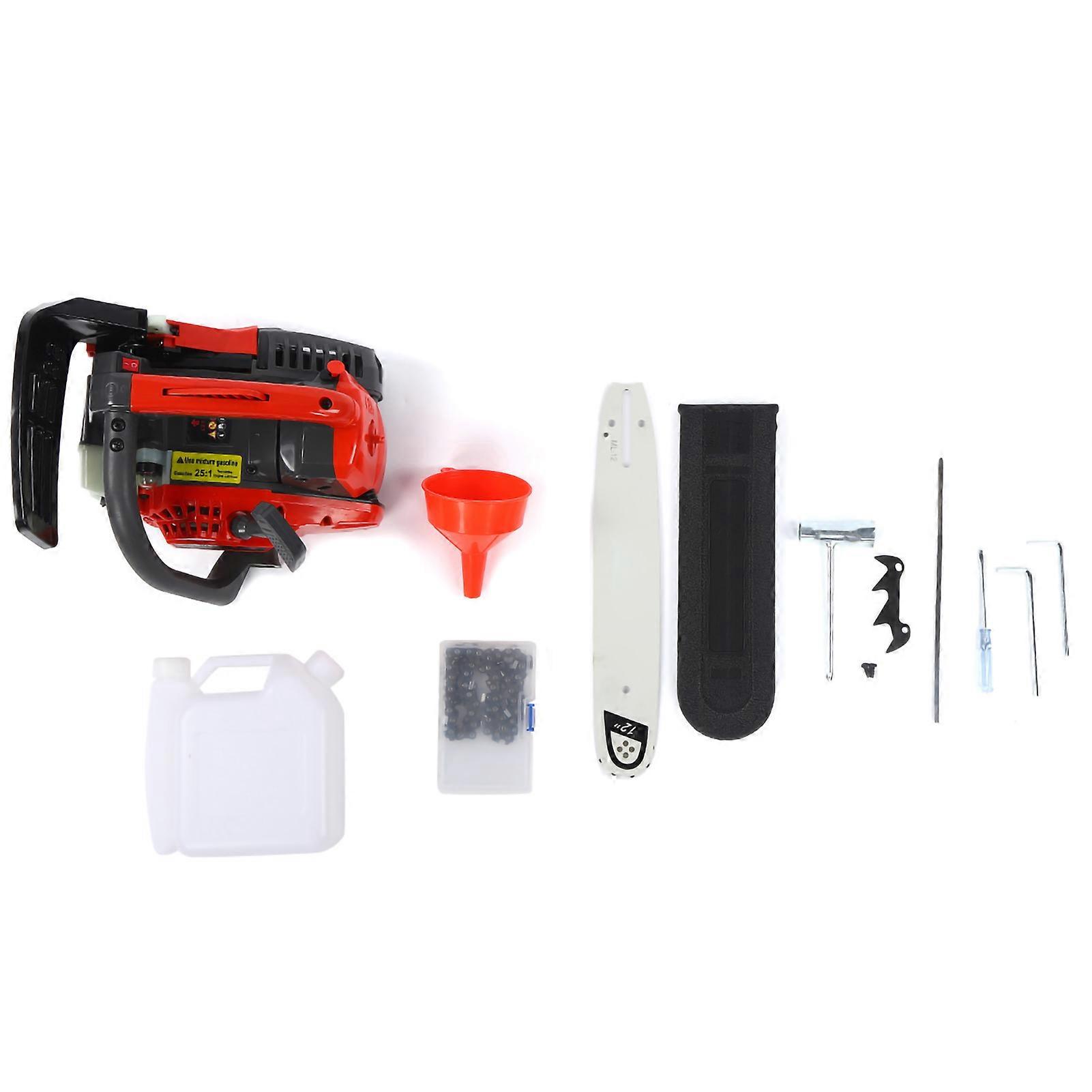 25CC Portable Petrol Chainsaw Lightweight Design Easy Start Single-Hand Use Durable Accessories Included Ideal for Wood Cutting and Tree Maintenanc