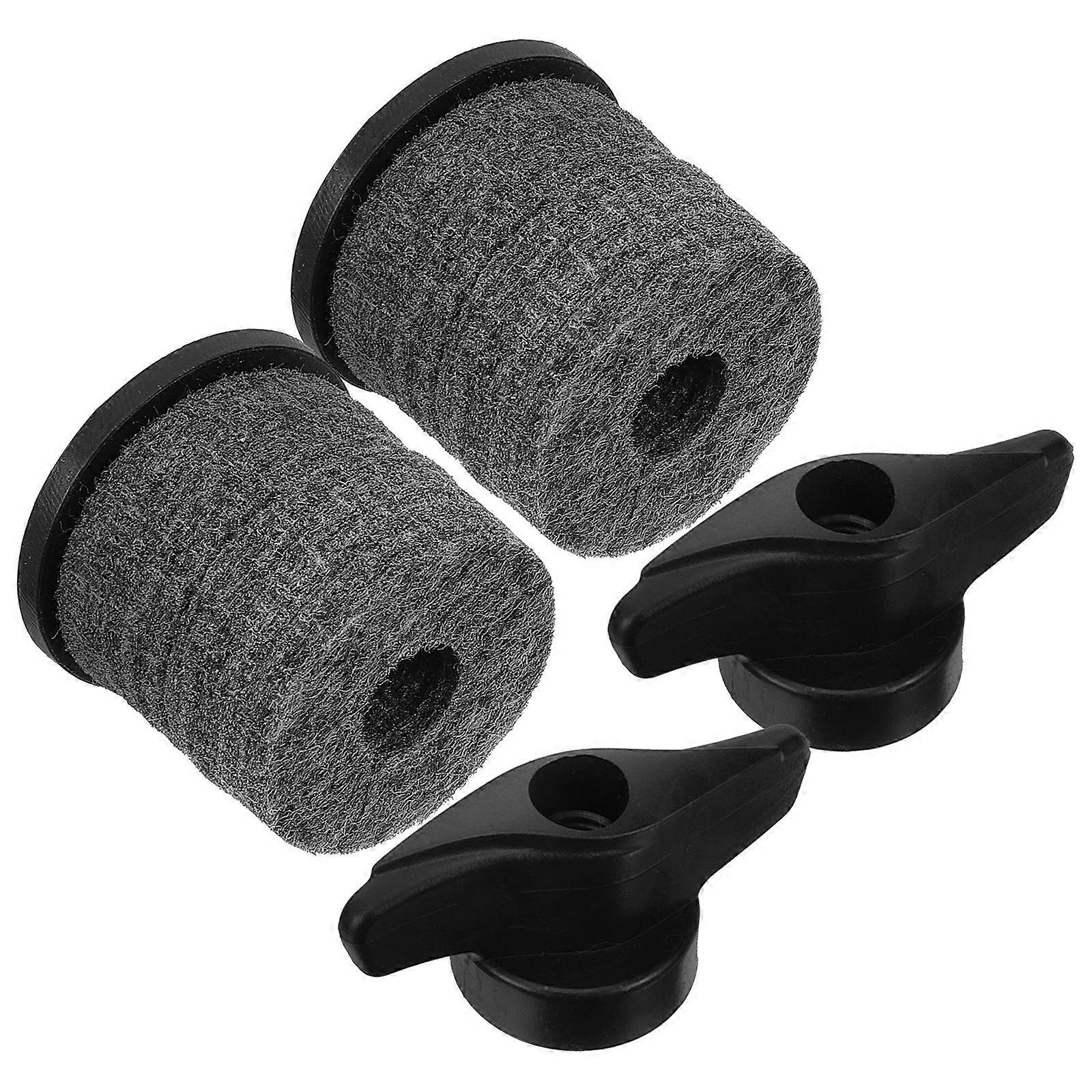 Sturdy Plastic Sleeves for Cymbal Stands, Ensuring Comfortable and Safe Usage