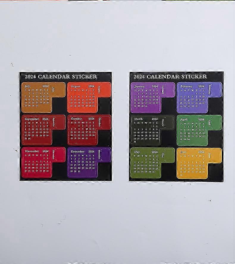 1 Set of Household Planner Stickers Multi-function Book Tabs DIY Planner Tabs