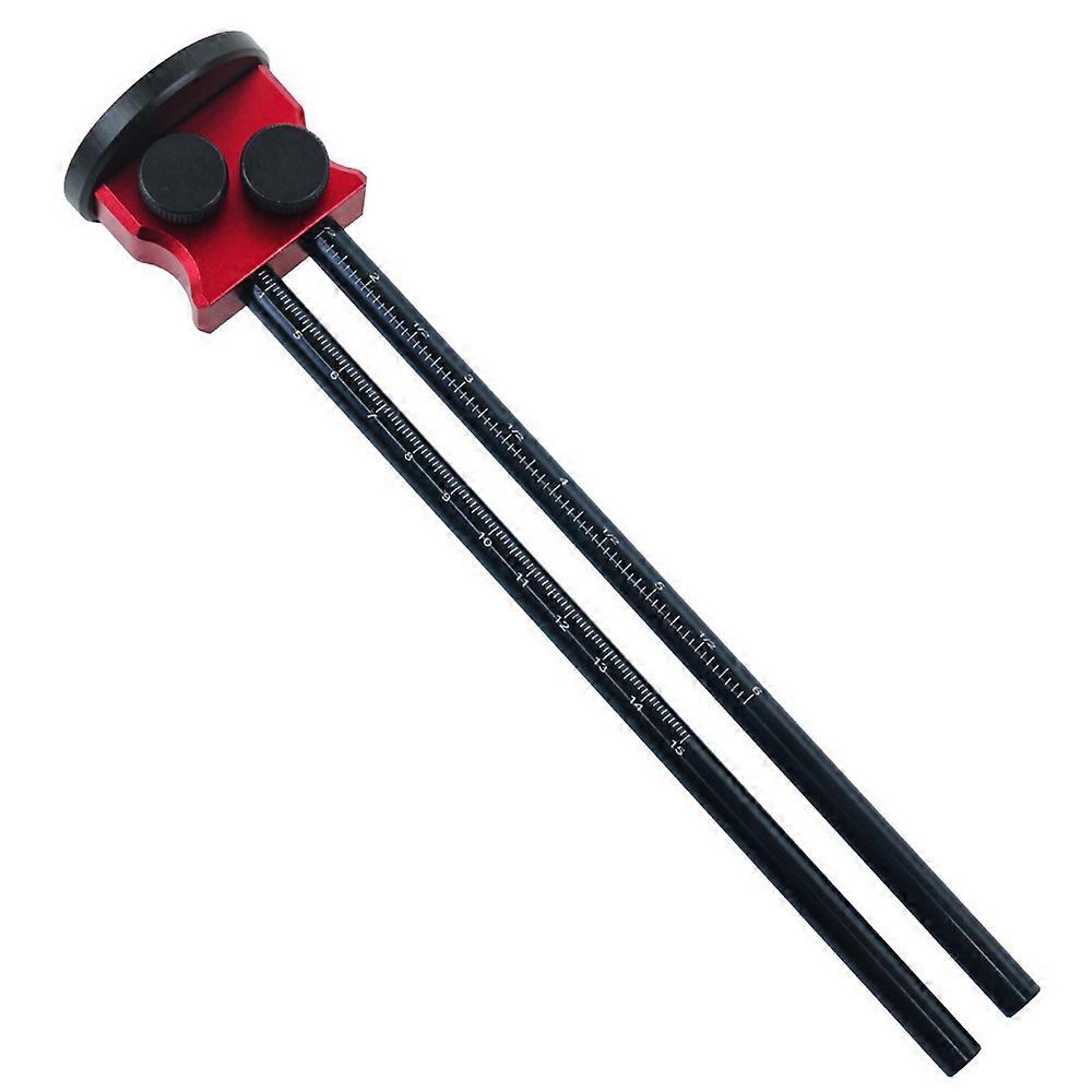 Woodworking Scriber Metric and Imperial Marking Gauge with Double-Headed Scribe Blade Tool for Carpenters Accurate Wood Layout