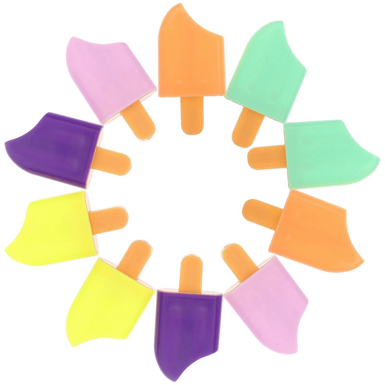 Fluorescent Markers, Versatile Use in Education and Business, Sleek Construction