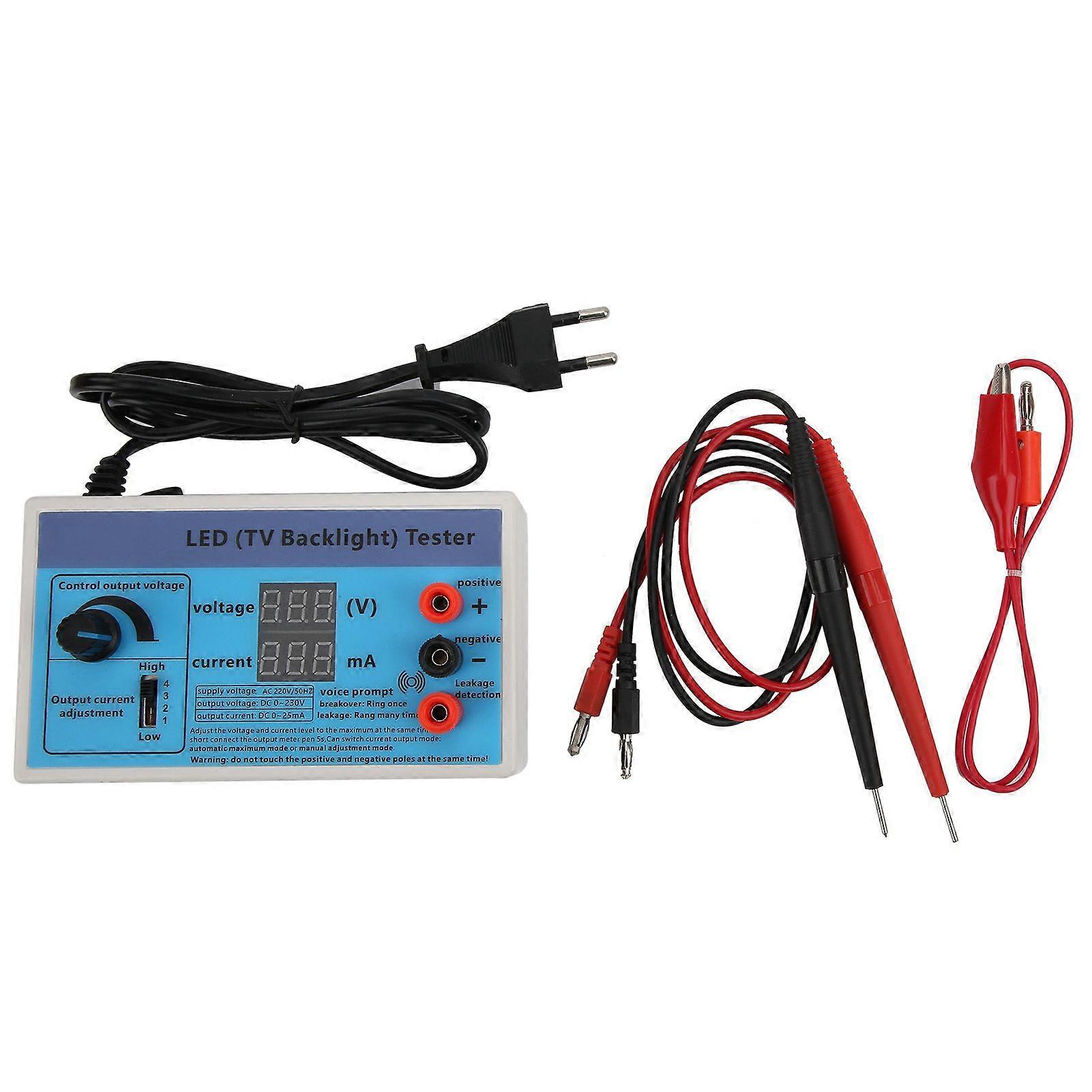 High quality  Digital display tester with adjustable current and voltage LED lamp bead mai