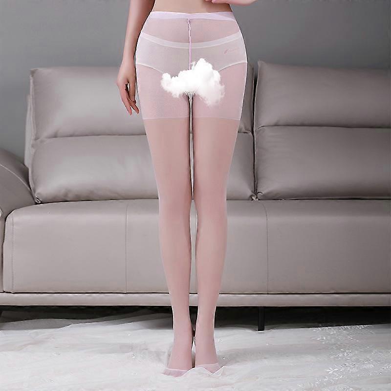 Sex Stockings Ultra-thin Multi-color Stockings Large Size Open File Free Fake Panties Sexy Garter Set Jumpsuit