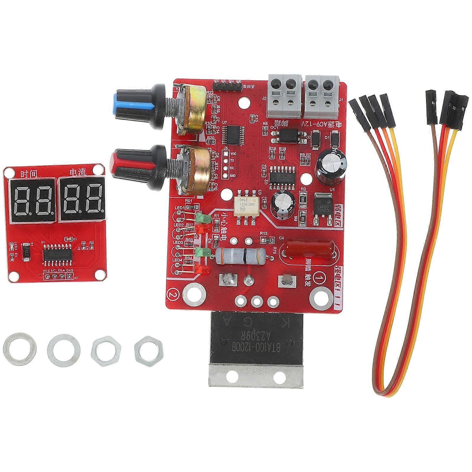 Reliable Welding Machine Control Panel, Accurate Settings, Lightweight Build